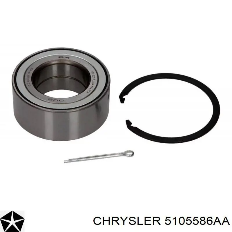 5105586AA Chrysler cojinete de rueda delantero