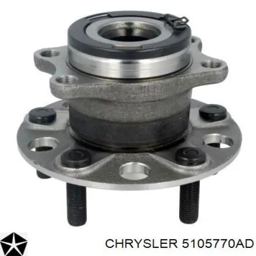 Comprar 5105770AD Chrysler Cubo de rueda, Eje trasero