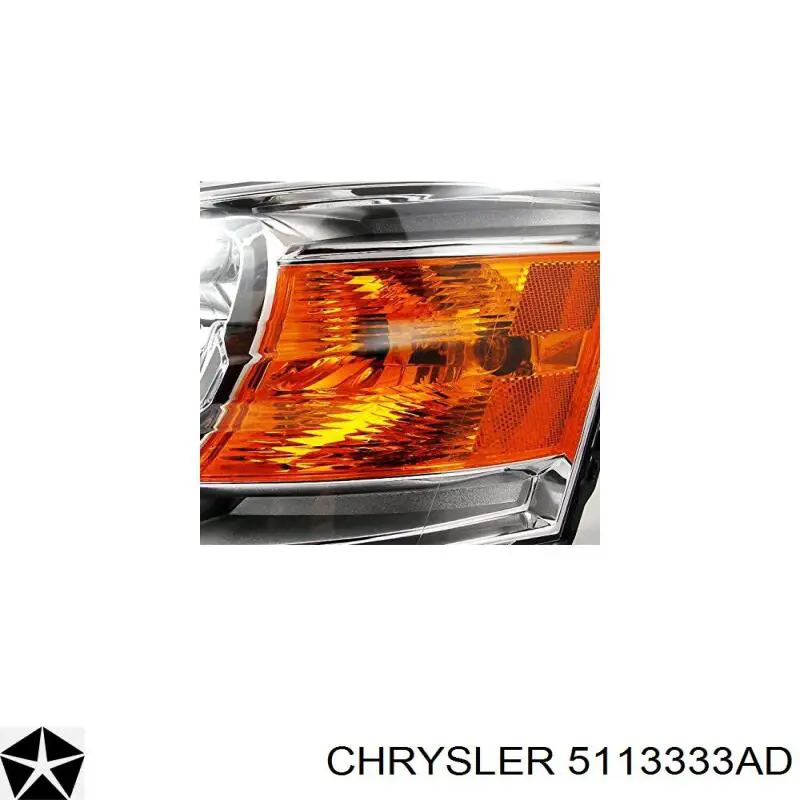 5113333AD Chrysler faro izquierdo