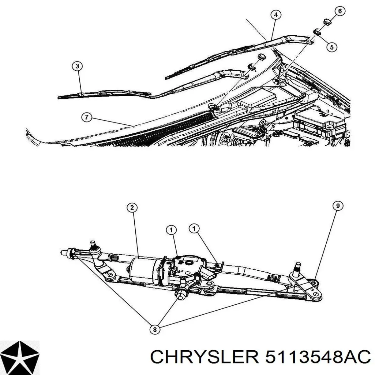 5113548AC Chrysler