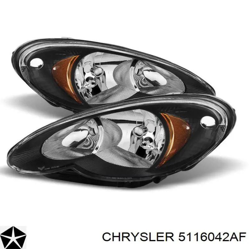 5116042AF Chrysler faro izquierdo