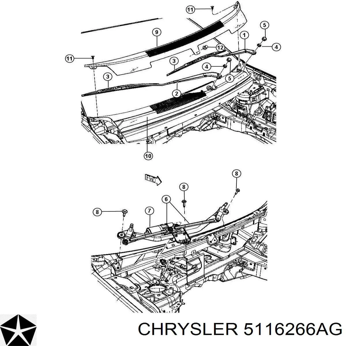 5116266AG Chrysler