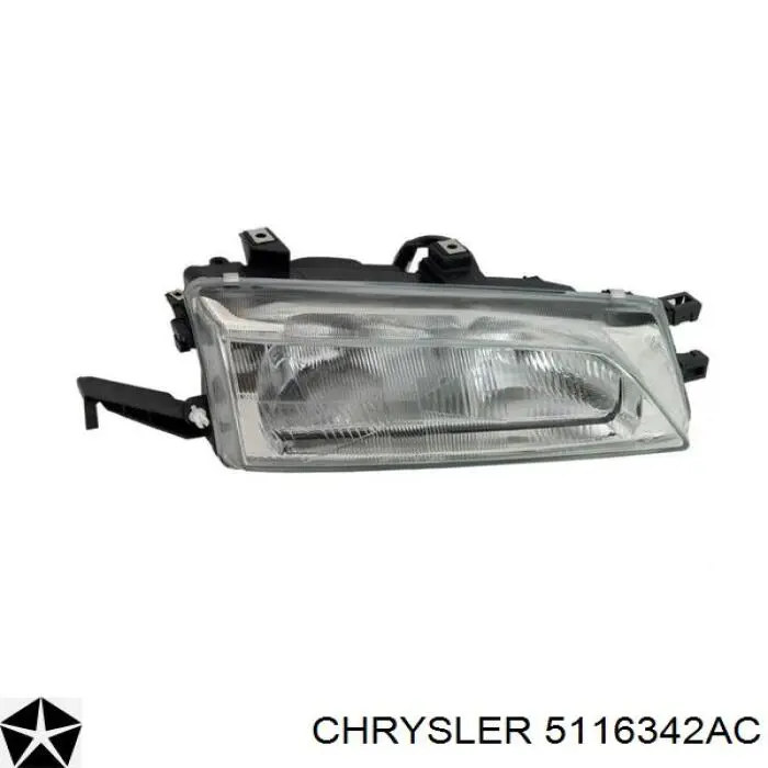 05116342AB Chrysler faro derecho