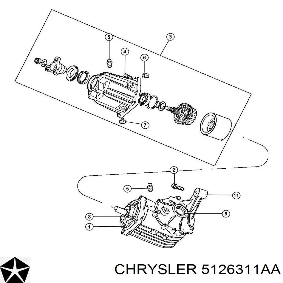 5126311AA Chrysler