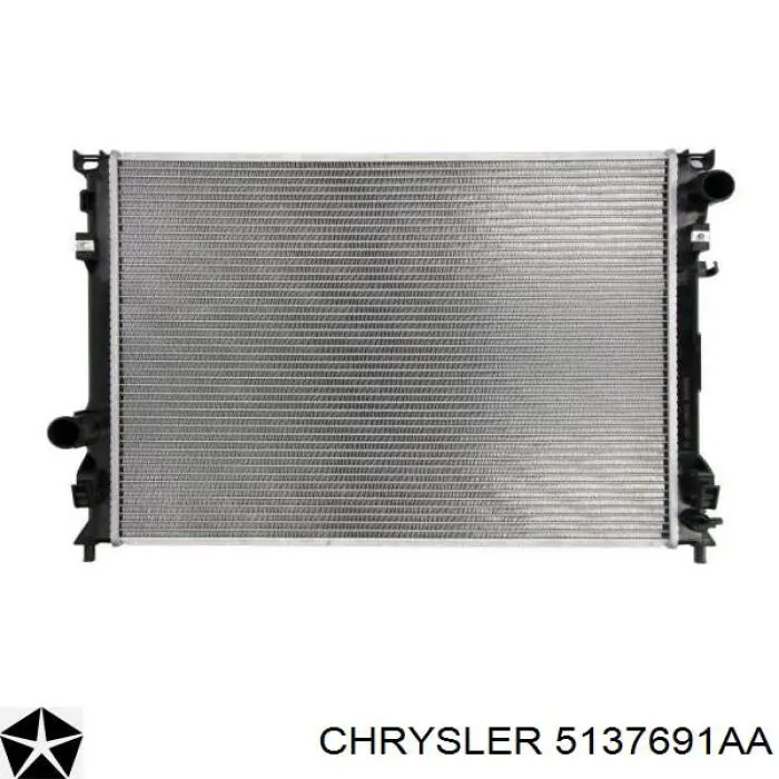 5137691AA Chrysler radiador