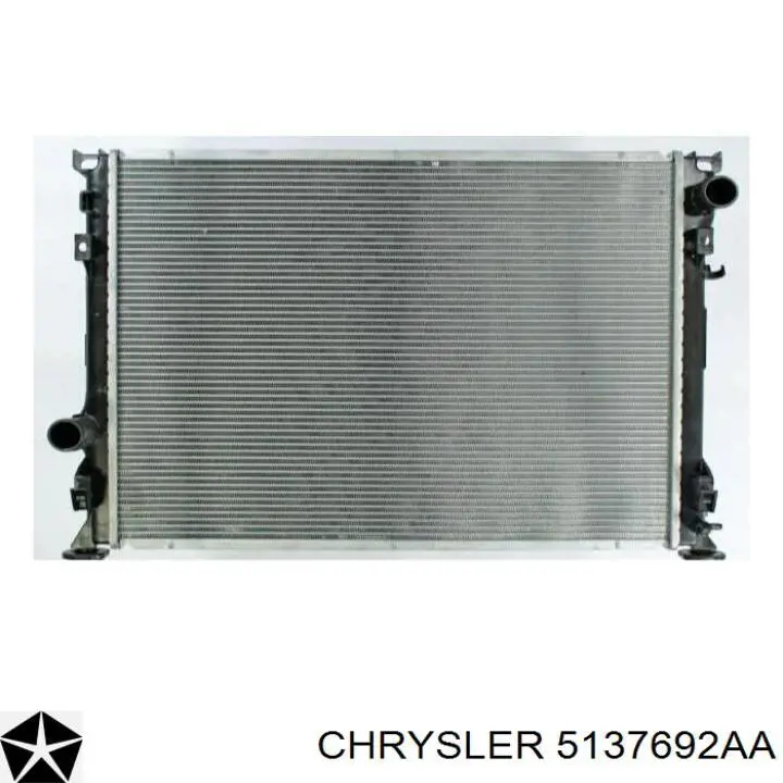 5137692AA Chrysler radiador