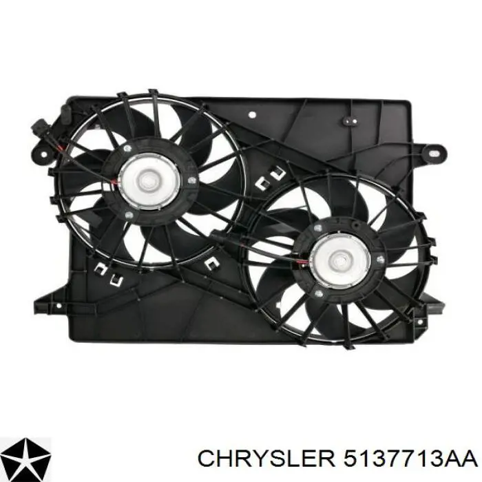Rodete ventilador, refrigeración de motor para Chrysler 300 