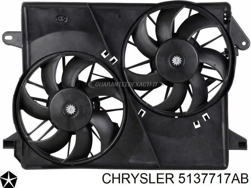 Electroventilador del motor para Chrysler 300 C 
