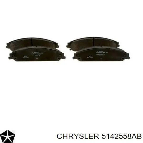 Comprar 5142558AB Chrysler Pastillas delanteras de freno