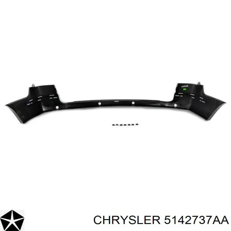 05142737AA Chrysler parachoques trasero