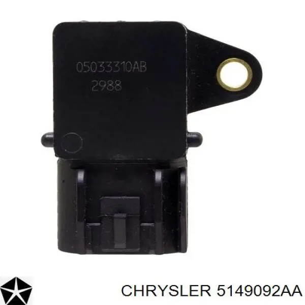 5149092AA Chrysler sensor de presion del colector de admision