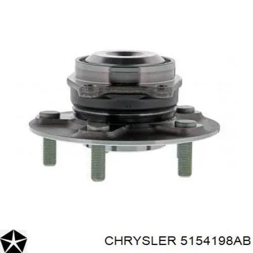 5154198AB Chrysler cubo de rueda trasero