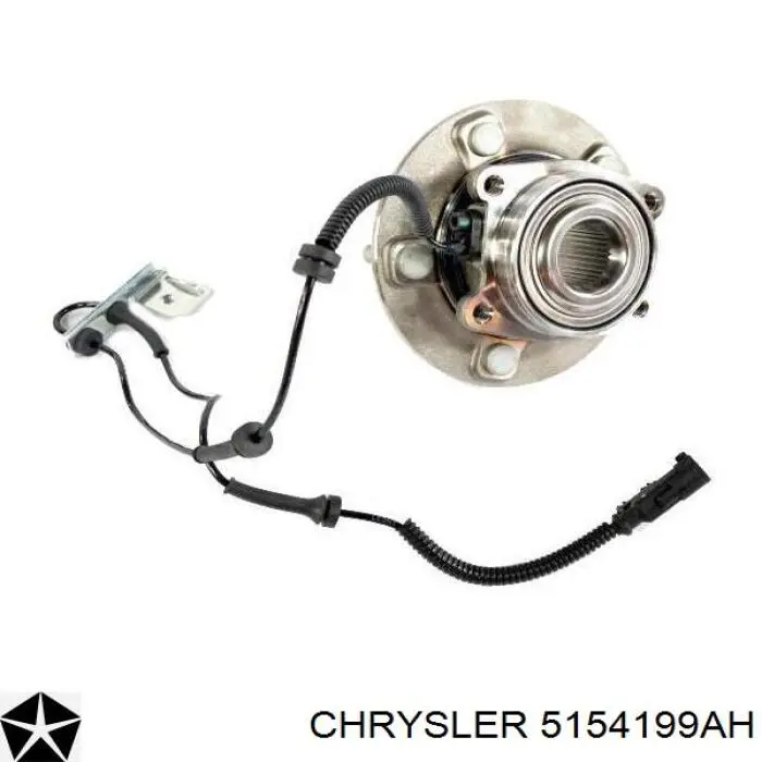 5154199AH Chrysler cubo de rueda delantero