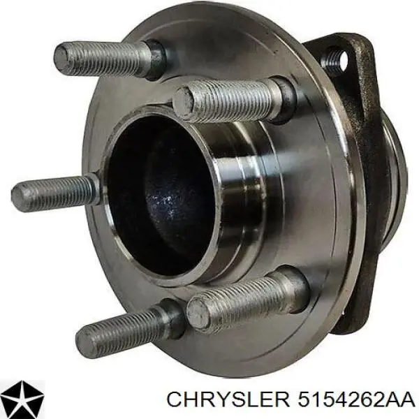 5154262AA Chrysler cubo de rueda delantero