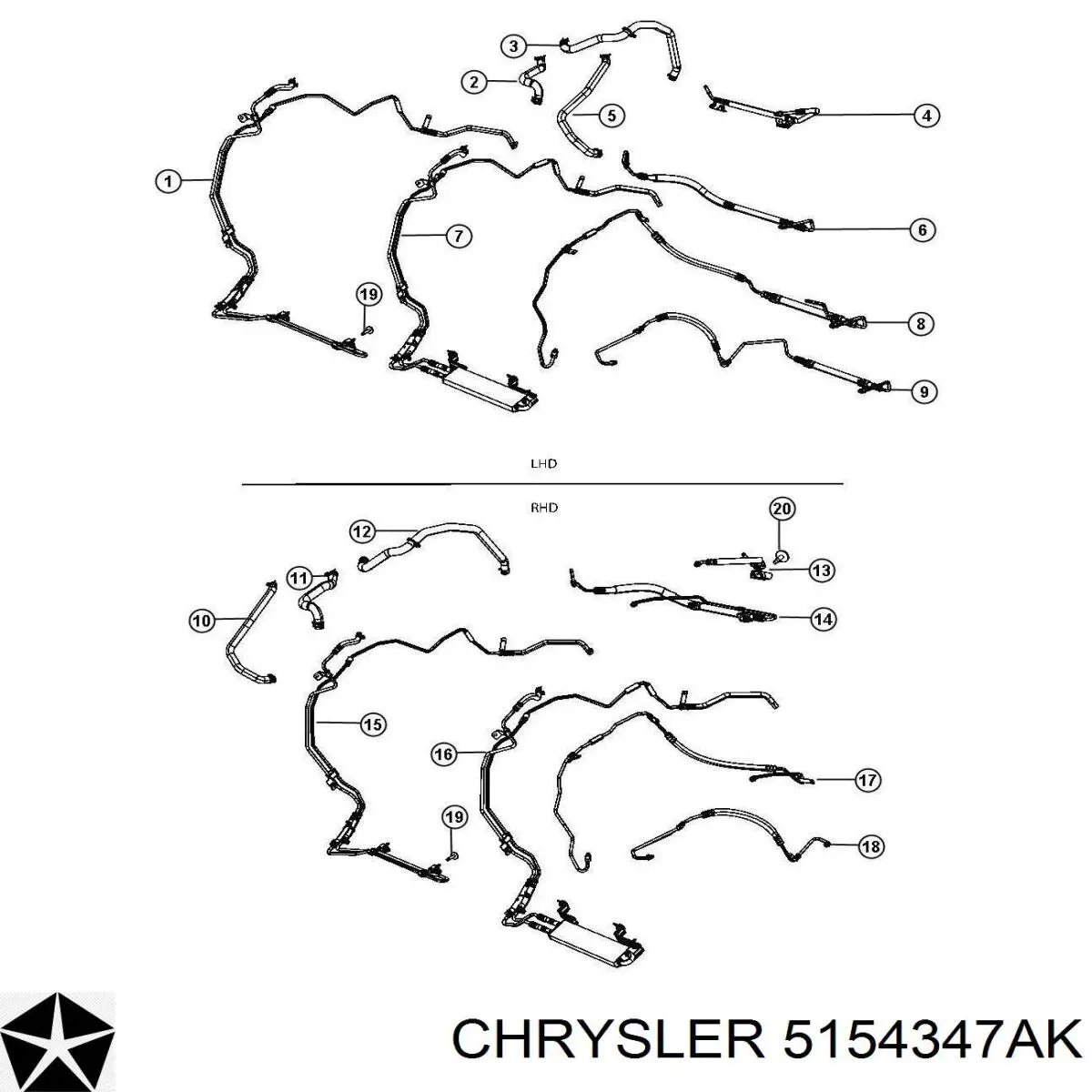 5154347AK Chrysler