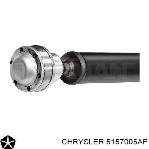 5157005AF Chrysler árbol cardán trasero completo