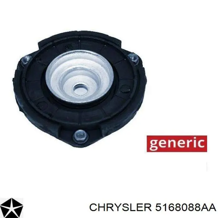 5168088AA Chrysler soporte amortiguador delantero derecho