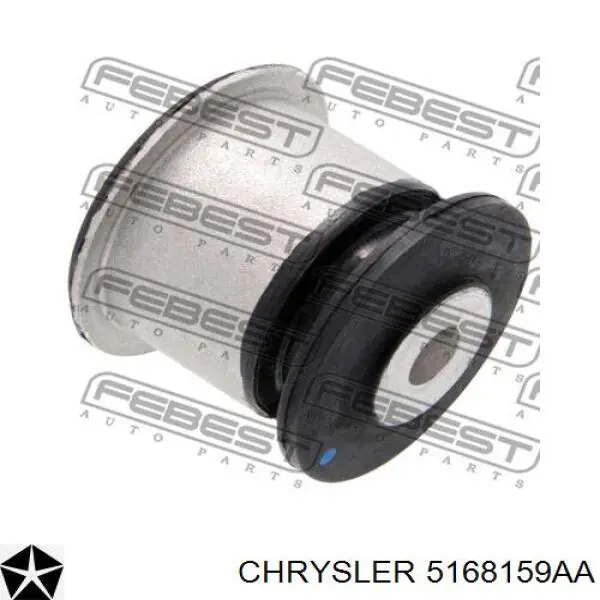 5168159AA Chrysler barra oscilante, suspensión de ruedas delantera, inferior izquierda