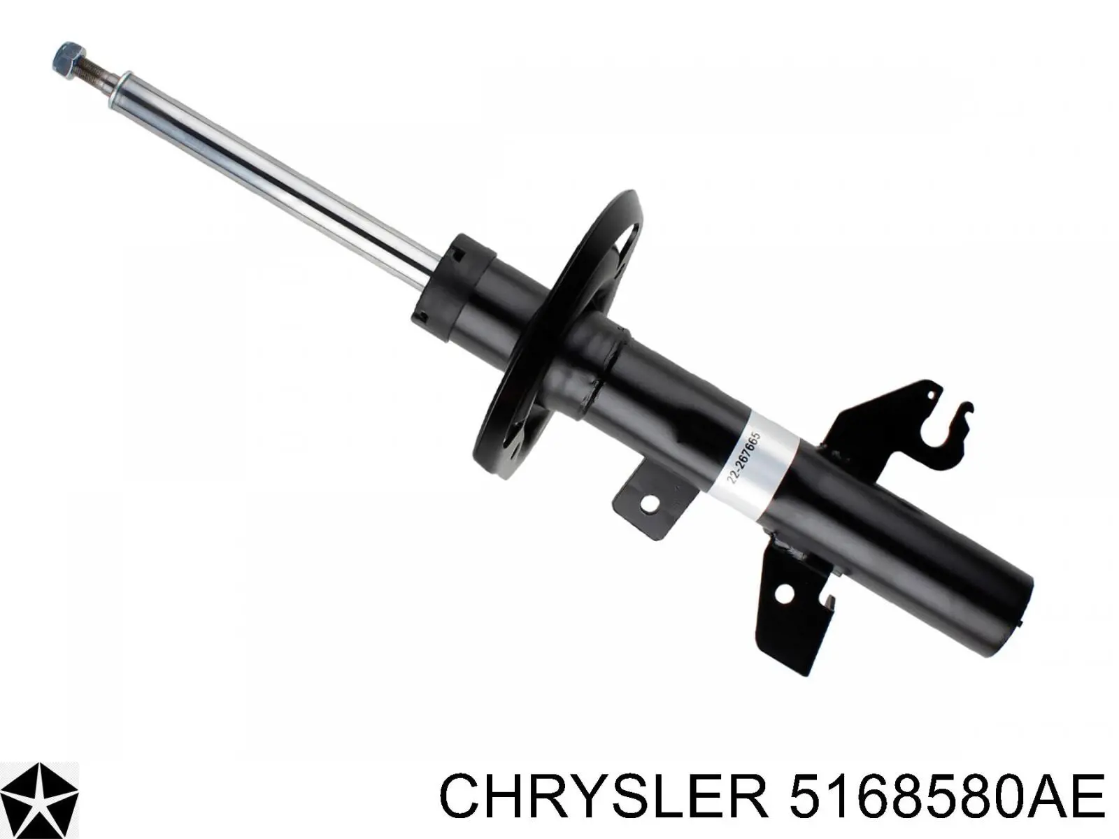 Amortiguador delantero derecho Chrysler 5168580AE precio, desde 80,93 EUR