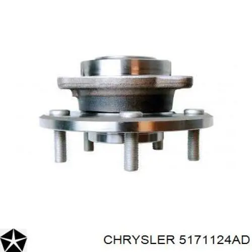 5171124AD Chrysler cubo trasero derecho