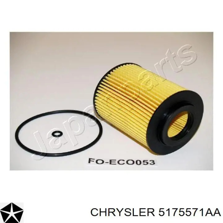 Filtro de aceite Chrysler 5175571AA precio, desde 8,13 EUR