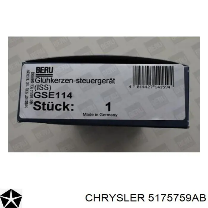 5175759AB Chrysler relé de bujía de precalentamiento