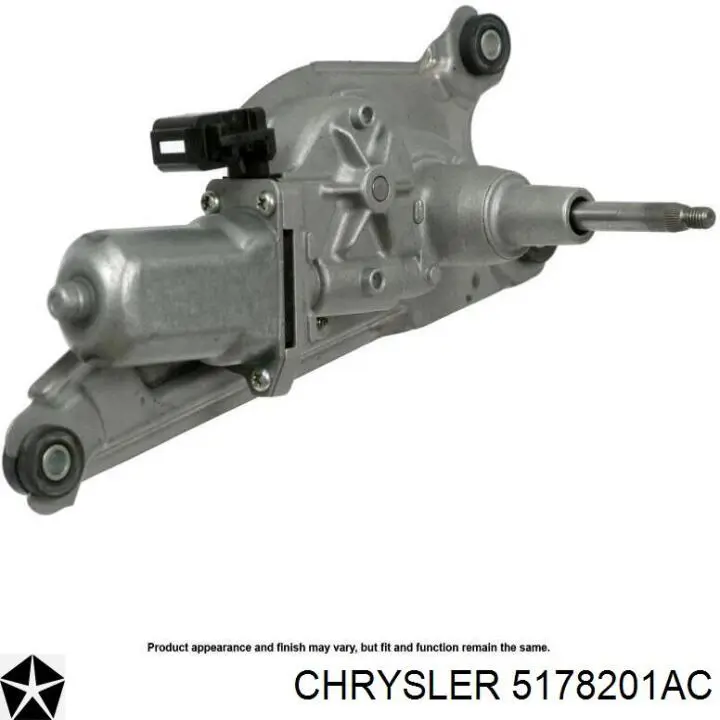 5178201AC Chrysler motor limpiaparabrisas, trasera
