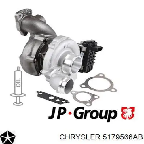 Turbocompresor Chrysler 5179566AB precio, desde 372,68 EUR