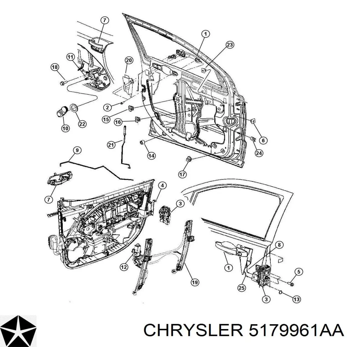 K05179961AA Fiat/Alfa/Lancia