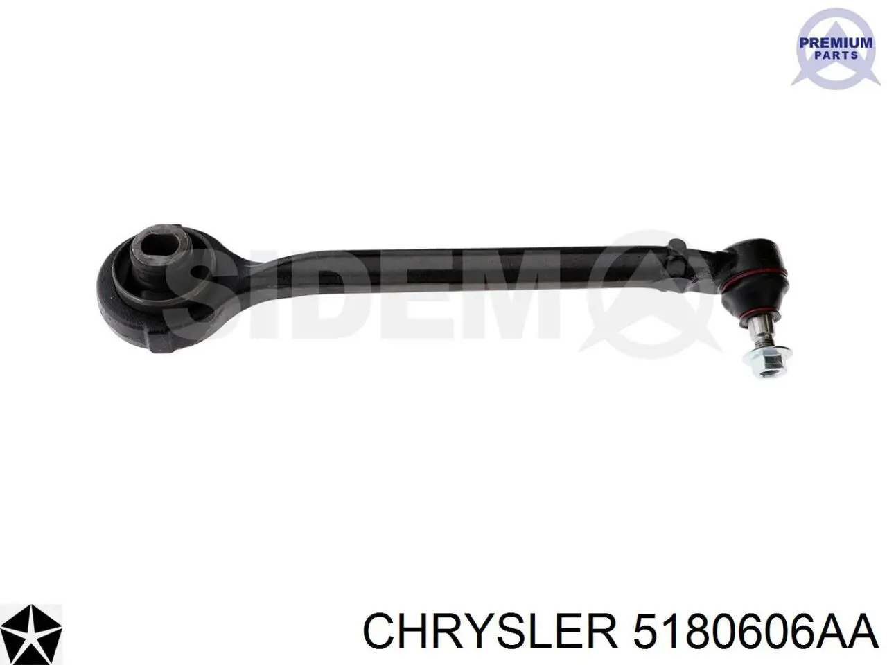 5180606AA Chrysler barra oscilante, suspensión de ruedas delantera, inferior derecha