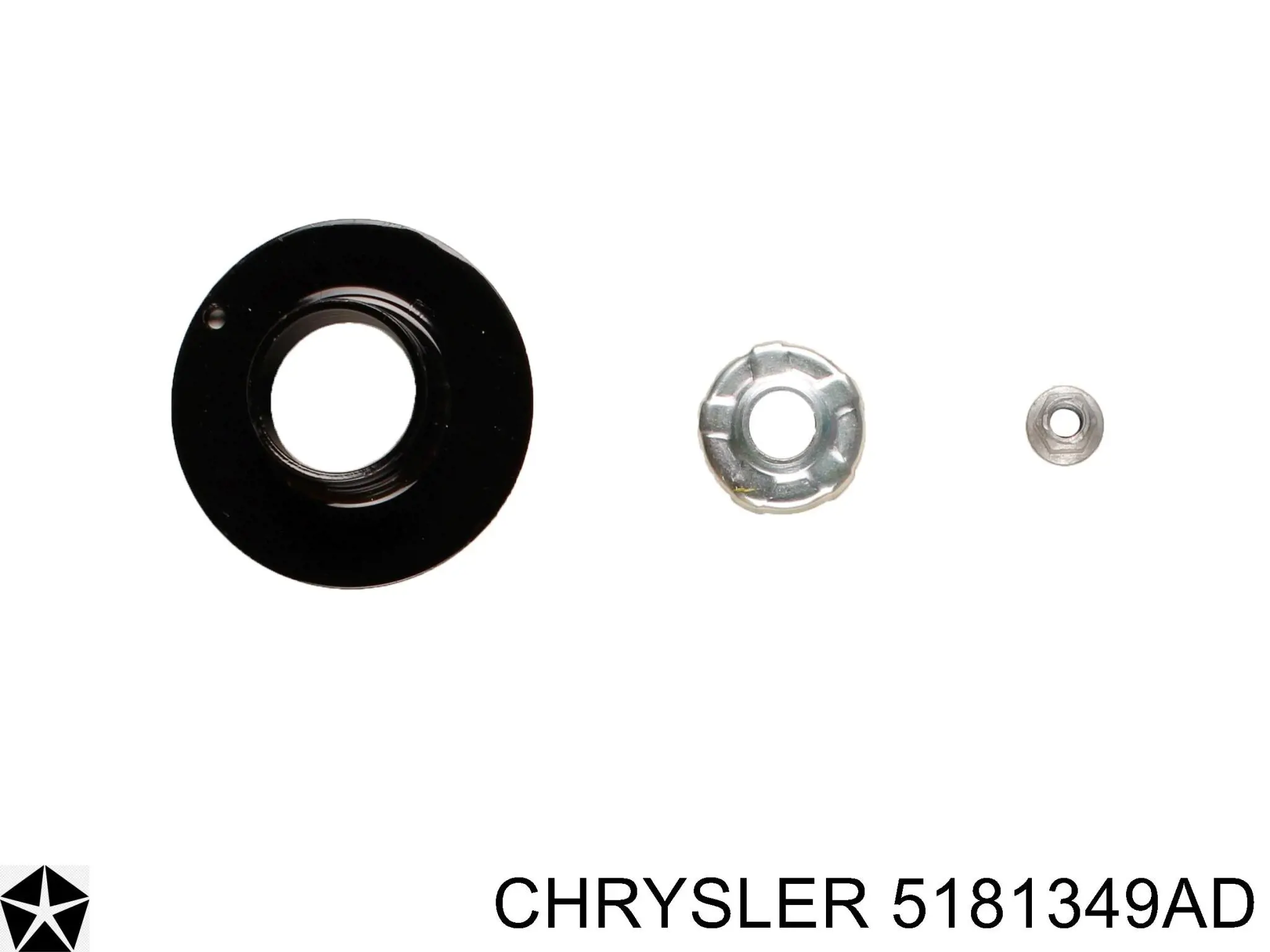 5181349AD Chrysler amortiguador delantero derecho