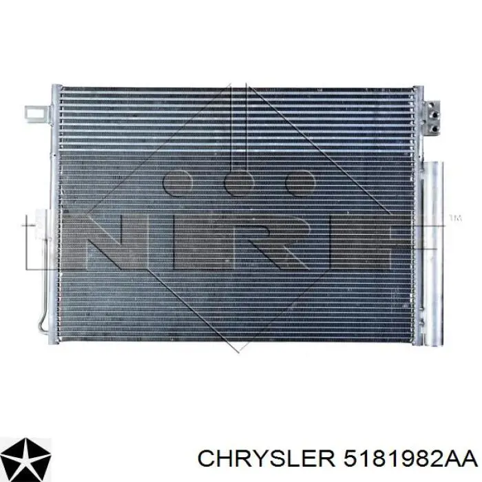 Condensador aire acondicionado 5181982AA Chrysler