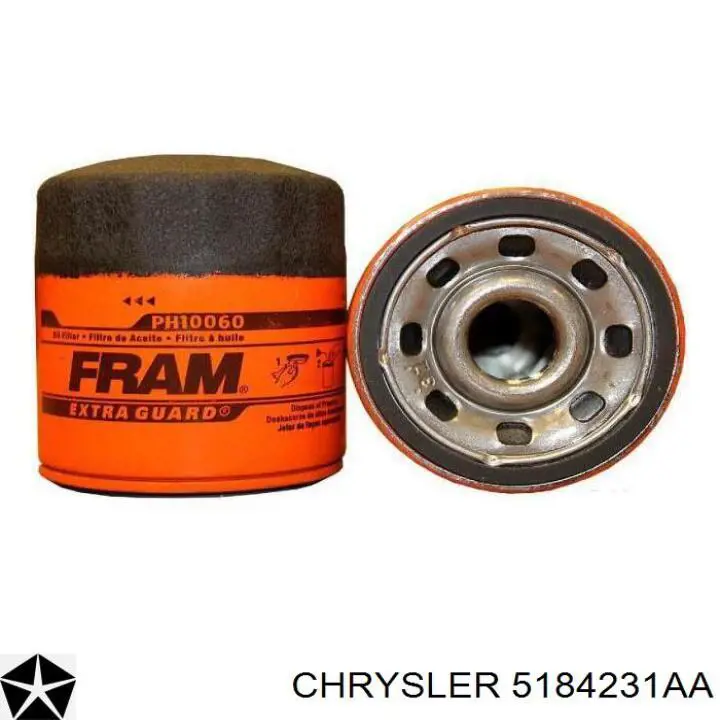 5184231AA Chrysler filtro de aceite