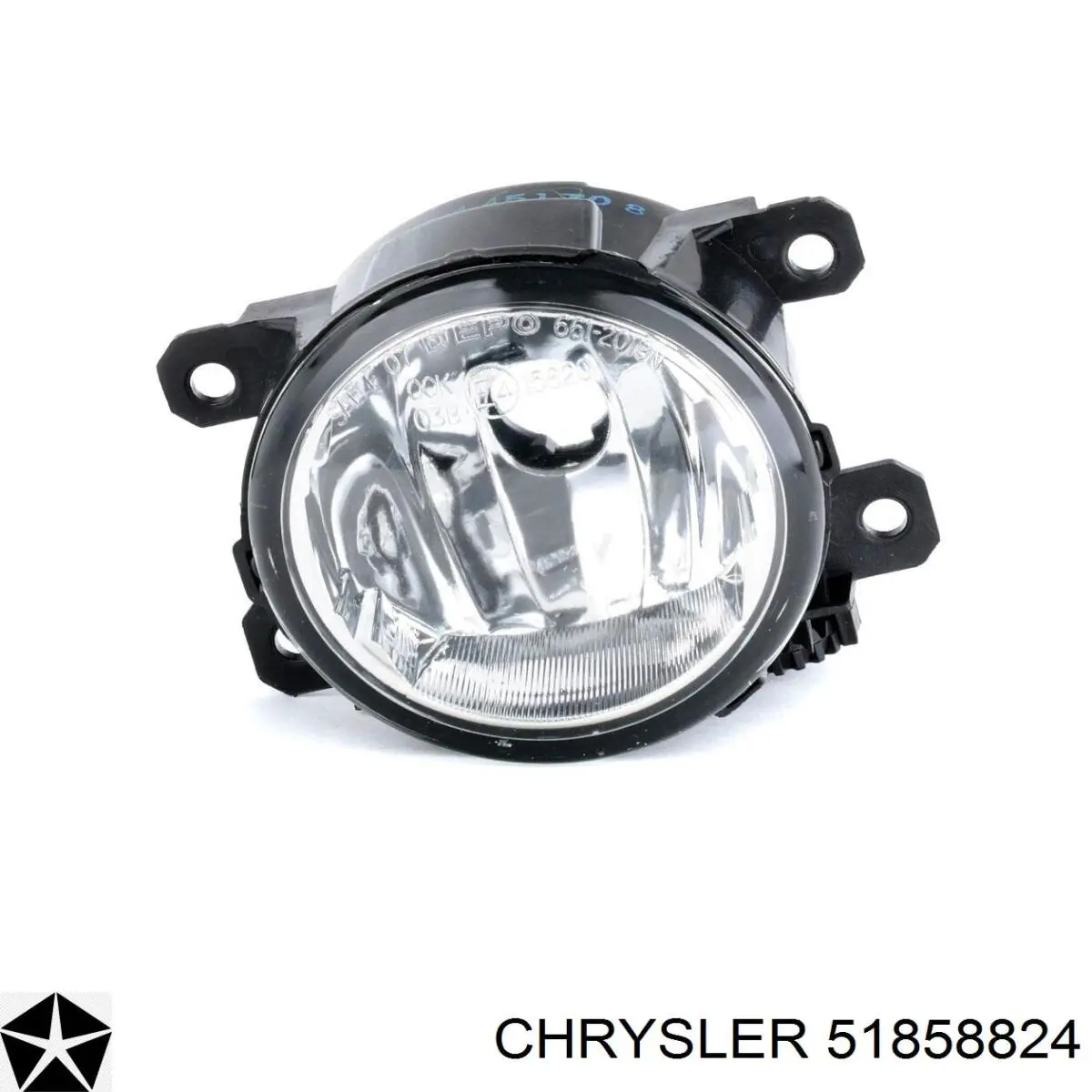 Faro antiniebla izquierdo y derecho 51858824 Chrysler