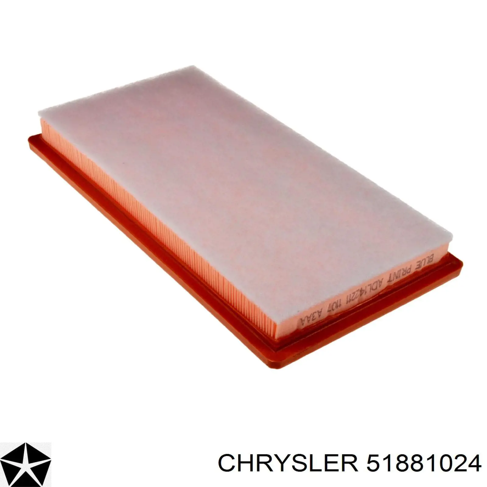 51881024 Chrysler filtro de aire