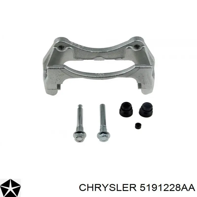 Soporte de la pinza de freno delantera Chrysler 5191228AA precio, desde 37,11 EUR