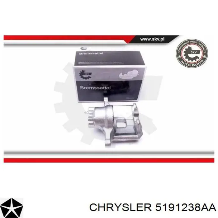 Comprar 5191238AA Chrysler Pinza de freno delantera derecha