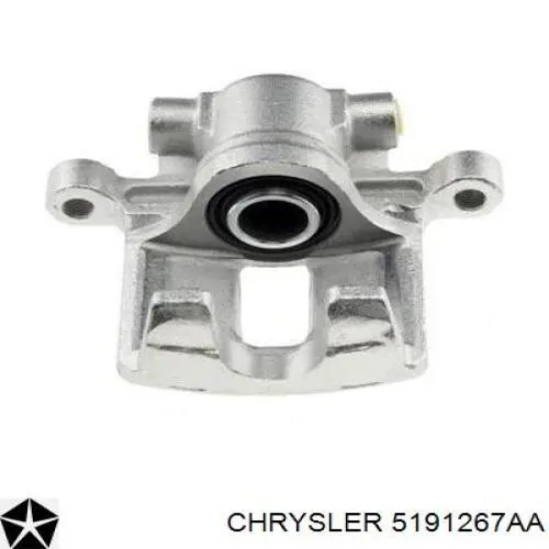 5191267AA Chrysler pinza de freno trasera izquierda