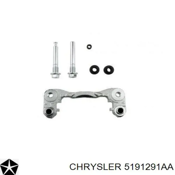 5191291AA Chrysler soporte, pinza de freno trasera