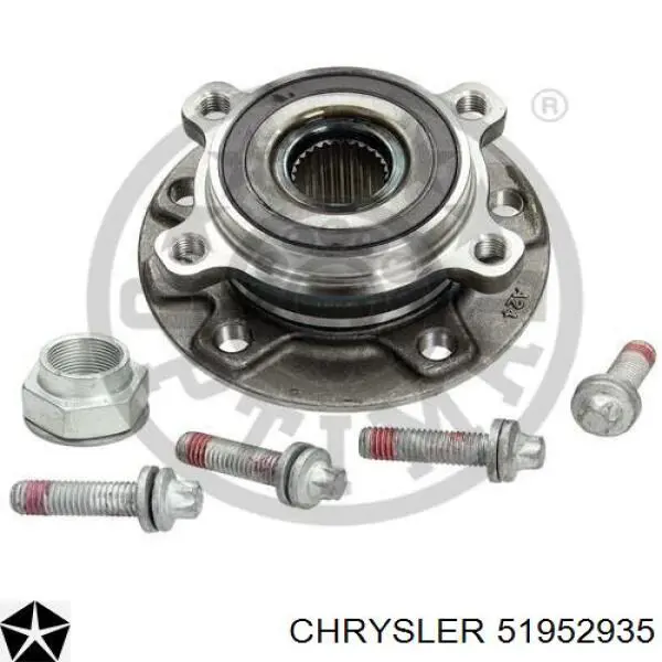 Buje de rueda delantero Chrysler 51952935 precio, desde 77,68 EUR