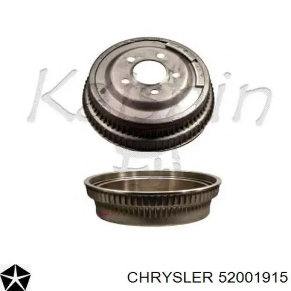 52001915 Chrysler freno de tambor trasero