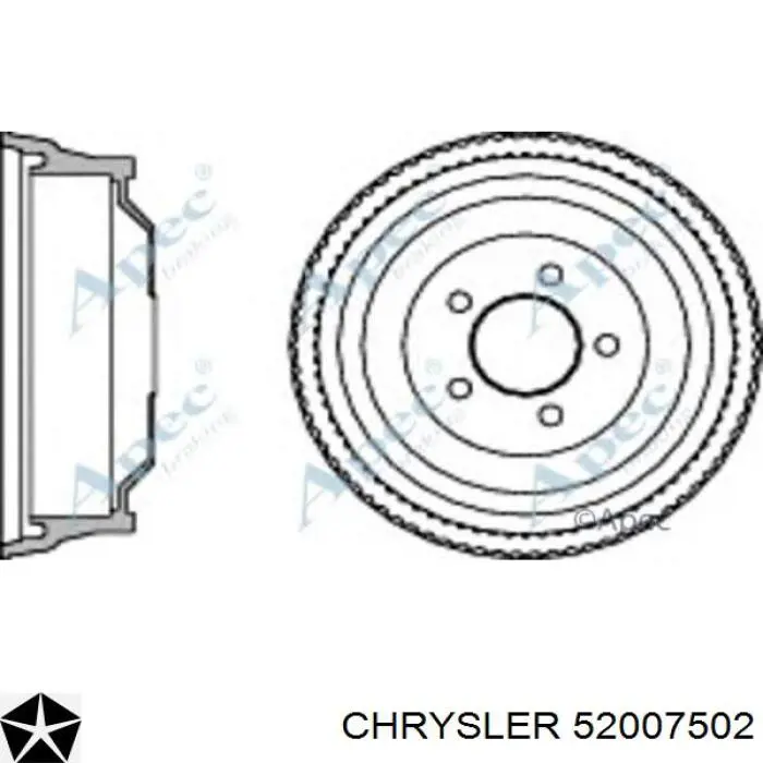 Comprar 52007502 Chrysler Tambor de freno trasero