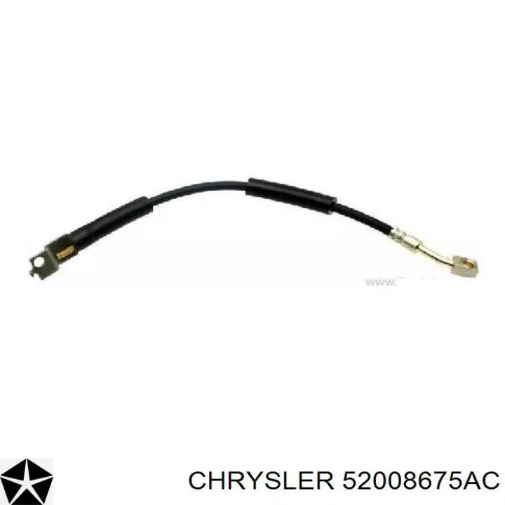 52008675AC Chrysler tubo flexible de frenos delantero izquierdo