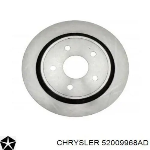 Comprar 52009968AD Chrysler Disco de freno trasero