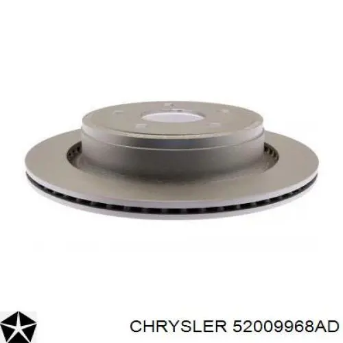Disco de freno trasero Chrysler 52009968AD precio, desde 69,28 EUR