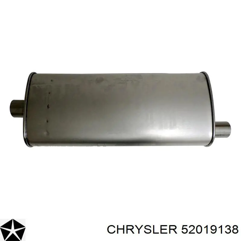 52019138 Chrysler silenciador posterior