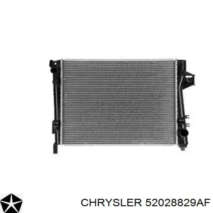 52028829AF Chrysler radiador refrigeración del motor