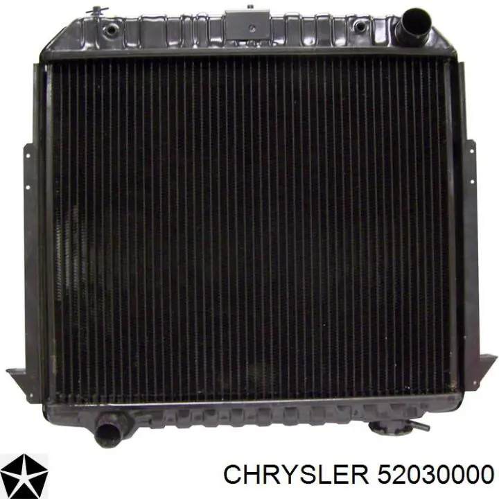 52030000 Chrysler radiador refrigeración del motor