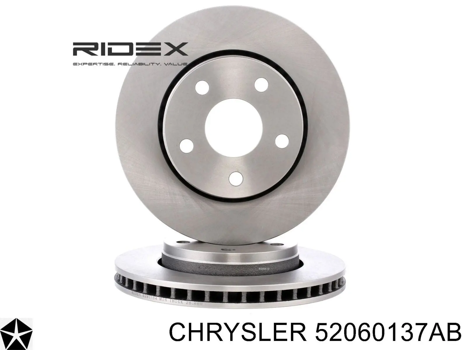 Frenos delanteros Chrysler 52060137AB precio, desde 57,20 EUR