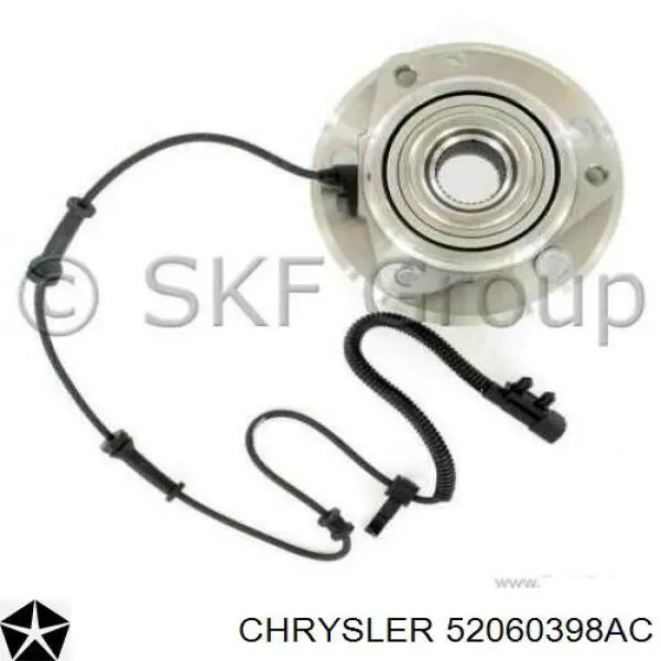 Buje de rueda delantero Chrysler 52060398AC precio, desde 89,99 EUR
